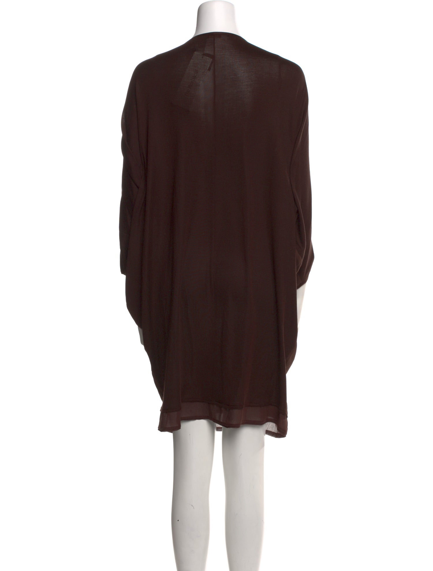 Brioni Cowl Neck Mini Dress